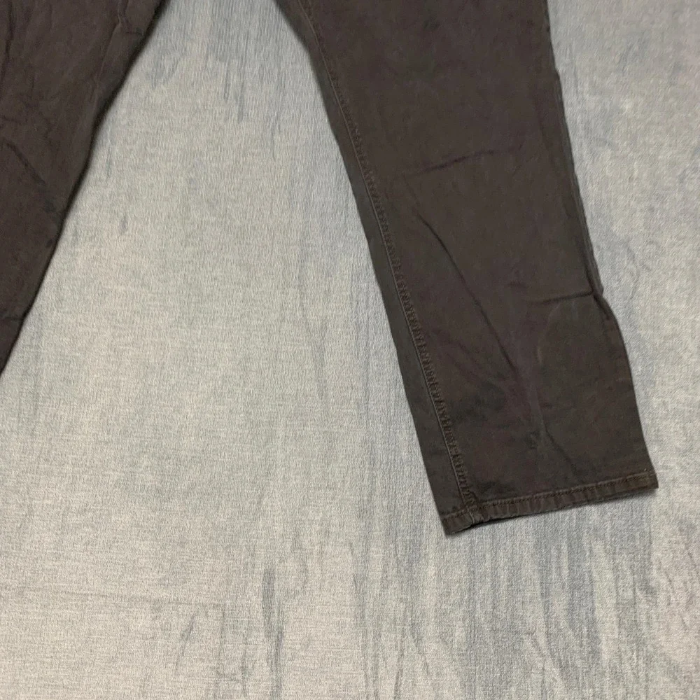Signature Levi Strauss S67 Athletic Pants Mens 42x32 Black All Season Straight